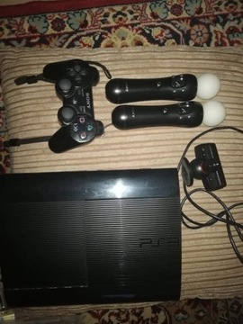PlayStation 3 + gra księga czarów + gra sports 