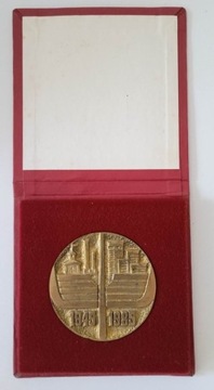 Medal 40-lecia wyzwolonej Łodzi