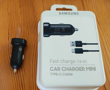Samsung Car Charger Mini, 18W, Fast Charge, EP-LN930