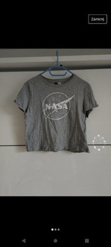 T-shirt NASA szary 