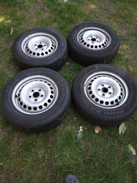 Vw T5 215/65/R16C OPONY +FELGI STALOWE HANKOOK 8mm