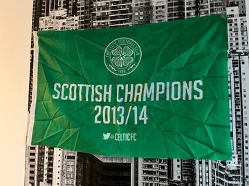 FLAGA Celtic FC 13/14 Scottish Champions 90x60