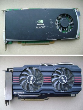 Niesprawne grafiki GTX 660 , QUADRO 3800