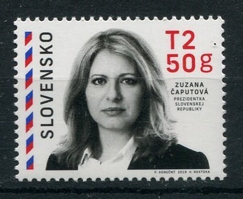 Słowacja 2019 Pof 688 **, Zuzana Čaputová