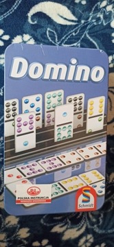 Domino w metalowym pudełku Schmidt