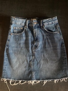 Spódnica mini jeansowa