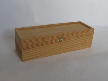 Drewniane pudełko szkatułka PRL vintage