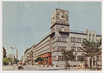 Częstochowa  1966r. Poczta Autobusy San Motor 232B