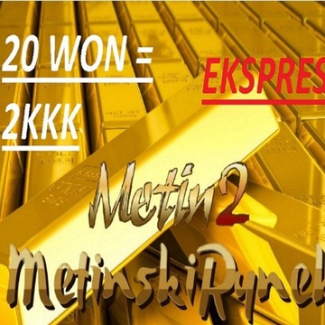 Metin2 YANG POLYPHEMOS 20 WON JESTEM ONLINE 