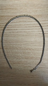 srebrny łańcuch cuban link 