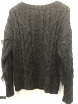Sweter oversize czarny