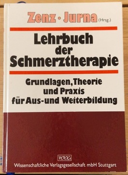 Książka Lehrbuch der schmerztherapie terapii bólu
