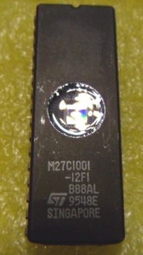 M27C1001-12F1 27C1001-12 EPROM UV 1MB STM