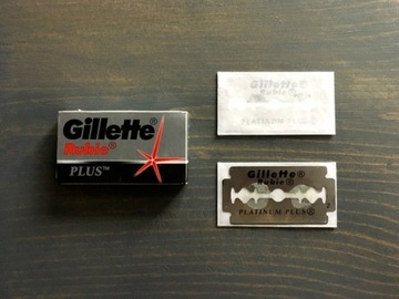 żyletki Gillette rubie