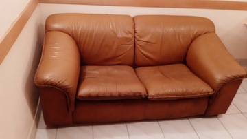 Sofa skórzana,krzesła