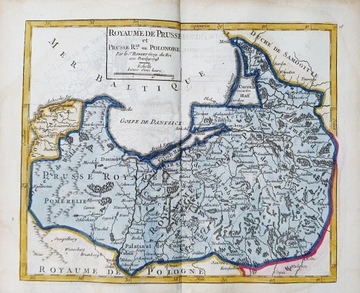 Mapa Prus z 1748 r.