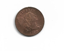 1794 One Cent USA COPY