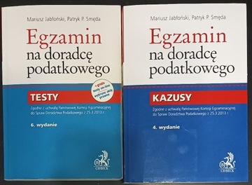 Egzamin na doradcę podatkowego TESTY + KAZUSY 2013