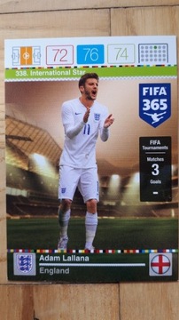 FIFA 365 2016 INTERNATIONAL STAR LALLANA NR.338