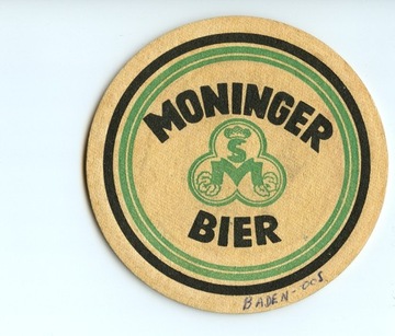 Podkładka pod piwo Moninger Bier