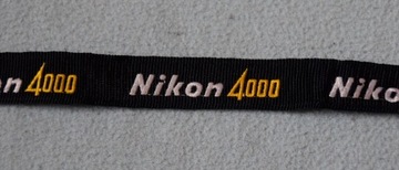 Pasek do aparatu Nikon, czarny, nylonowy