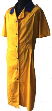 fartuch damski krótki rękaw  żółty rozmiar XL 