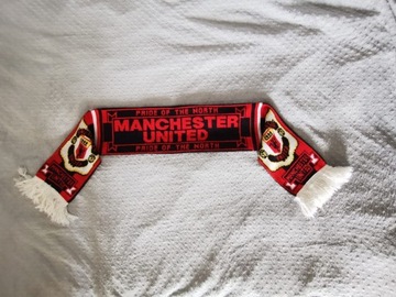 Stary oficjalny Szalik piłkarski FC Manchester United lata 90