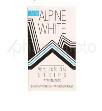 ALPINE WHITE Paski do wybielania zębów 7 aplikacji