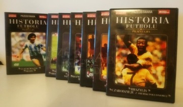 HISTORIA FUTBOLU - SERIAL DVD BDB 7 X DVD