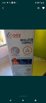 Inhalator tłokowy firmy DOZ. nowy