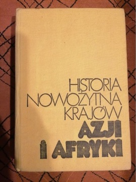 Historia Nowożytna Krajów Azji i Afryki