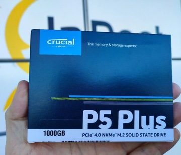 Nowy SSD Crucial P5 Plus 1TB, M.2 NVMe, PCIe 4.0