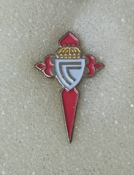 Odznaka Celta Vigo (Hiszpania) - pin lakier mała