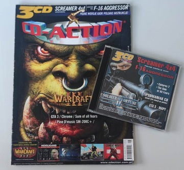 CD Action 76 08/2002 Komplet Screamer 4x4 F-16
