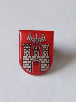 Herb miasta Sieradz przypinka pin odznaka wpinka