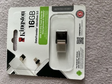 Kingston 16GB DataTraveler microDuo (USB 3.0) OTG
