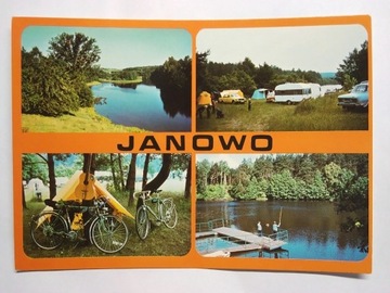 JANOWO widoki Brda KAW 1975 Bydgoszcz