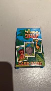 Gra karciana karty do gry dla dzieci Jungle Snap