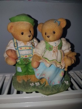 Figurka z kolekcji Cherished Teddies Harvey i Gigi