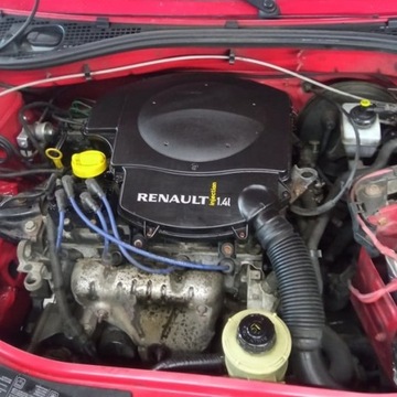 Dacia,Renault,Silnik 1,4 kompletny,skrzynia,maglow
