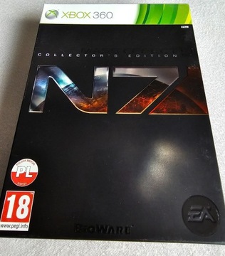 Mass Effect 3 Collectors Edition x360 PL STAN!