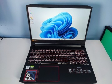 LAPTOP Gamingowy ACER NITRO 5, RTX 3060, i5 10300h, GWARANCJA