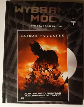 Batman Początek  Ksiażka + DVD [Christian Bale]