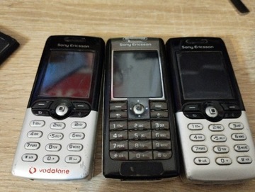 3X Sony Ericsson T610 2x T630 1x dziala