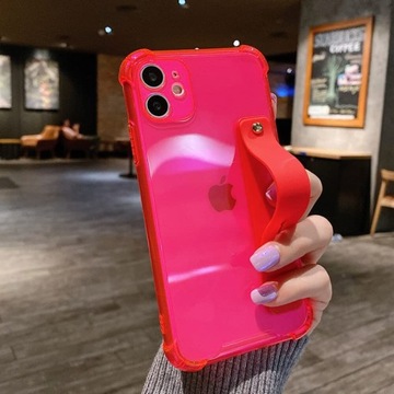 iPhone 11 case pokrowiec różowy nowy