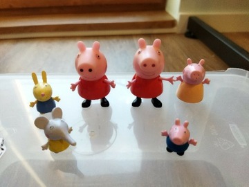 Figurki zabawki świnka Peppa pigg