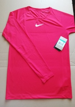 Nike dri fit sportowa koszulka z długim rękawem no