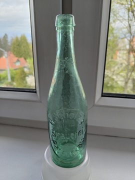 Butelka piwna H. Scholz Brauerei Patschkau Paczków 