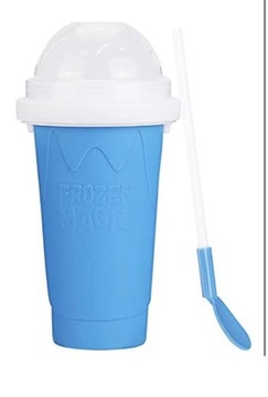 Niebieski slushi cup