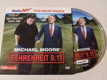 Fahrenheit 9.11, film DVD, lektor PL